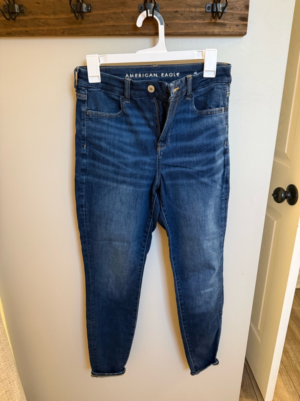 American Eagle Outfitters Indigo Blue Stretch Jeggings